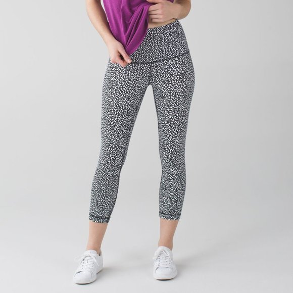 Lululemon Wunder Under Crop (Hi-Rise) Rare Mosaic - Picture 5 of 12